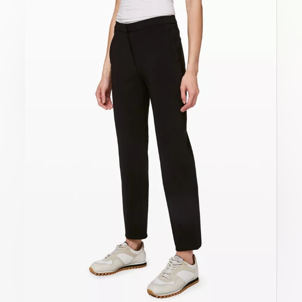 Size 4 Lululemon On The Move Straight Leg Pants
